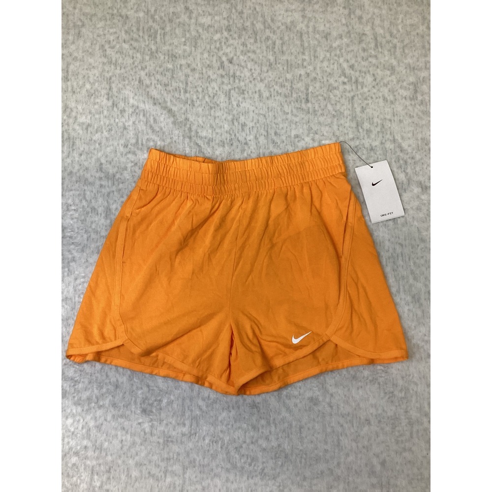 Nike Kids Dri-FIT Training Shorts Orange Loose Fit DX4965-836 Medium